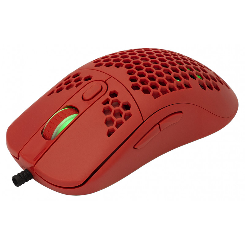 WHITE SHARK SOURIS GM-5007 6.400 DPI RED