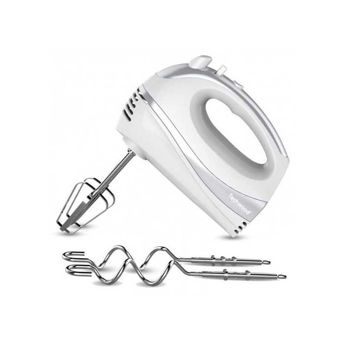 Batteur a` main Techwood - Blanc