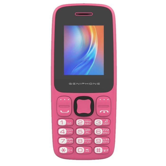 TELEPHONE PORTABLE GENIPHONE A2 MINI - Rose