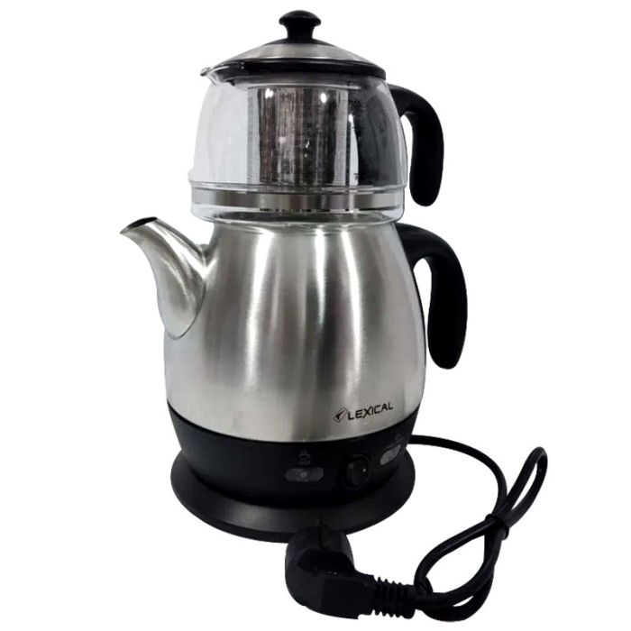 Théière Electrique LEXICAL LTM0860 1.8L/1.2L - Inox