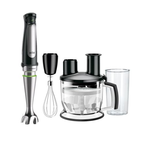 Mixeur plongeant Multiquick Braun Serie 7 multifonctions 5en1 MQ7075X - 1000 W - Noir