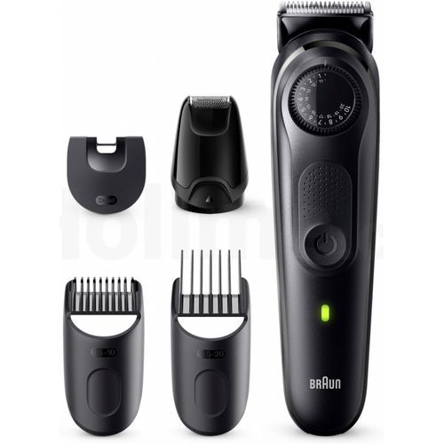 Tondeuse à Barbe 5EN1 BRAUN BT5421 Rechargeable - Noir