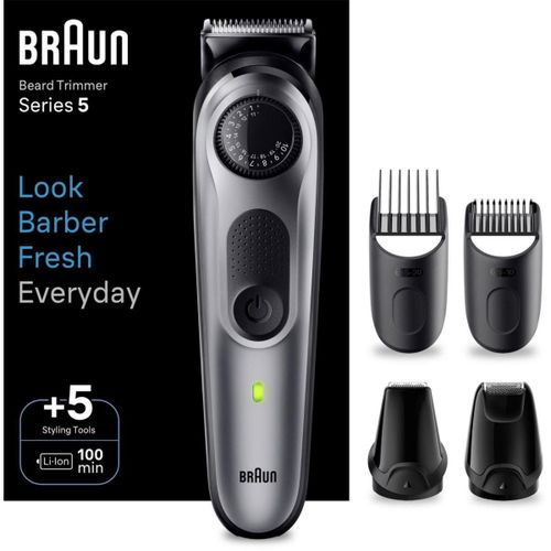 Tondeuse à Barbe 5EN1 BRAUN BT5440 Rechargeable - Noir