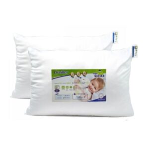 CASA NOVA-Lot De 2 Oreillers En Fibre Creuse Siliconée – 70X50 Cm – Blanc