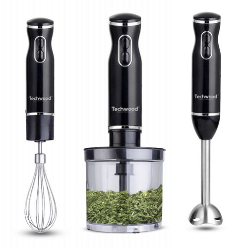 Mixeur Plongeant 3 en 1 Techwood TMS-9666 / Noir