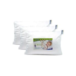 CASA NOVA-Lot De 3 Oreillers En Fibre Creuse Siliconée – 70X50 Cm – Blanc