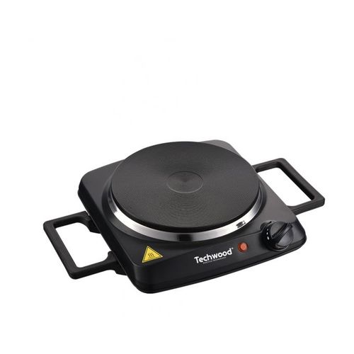 Plaque électrique - TPE-156 - un feux noir - Ø 185 mm - Poignées démontables