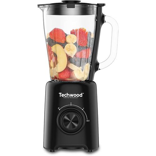 Blender bol verre - TBL-789 - 1,5 litre - 2 Vitesses + Fonction Pulse - 500 W