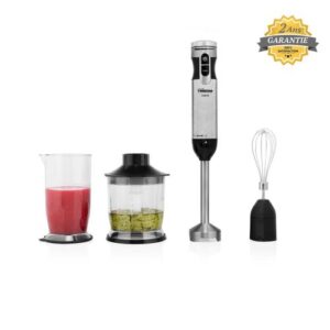 Mixeur plongeant 3 en 1 pied inox - MX-4829 - 1000W - 0.7L - Garantie 2 ans