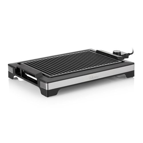 Grill et Barbecue de table Plancha - BP-2780- 2000 W- 37 x 25 cm- Noir - Garantie 2 ans