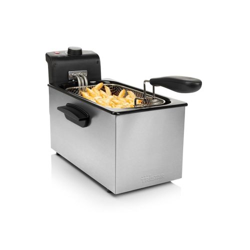 Friteuse -FR-6946 -Inox-3L- 2000 W- 130-190 °C- Garantie 2 ans