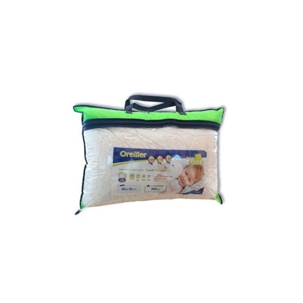 CASA NOVA – Oreiller Confort Siesta 70X50 Cm – 800Gr – Blanc