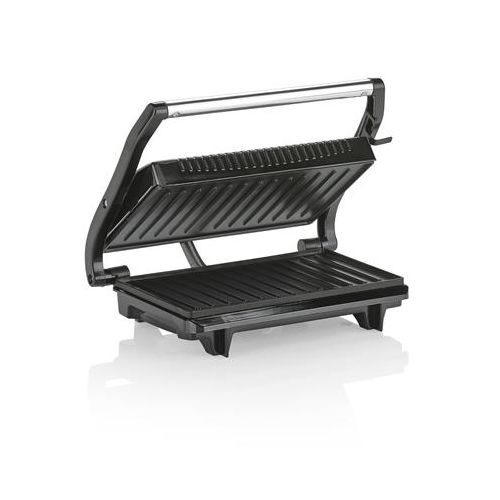Grill à contact- GR-2846 - 700 W - Acier inoxydable- Noir- Garantie 2 ans
