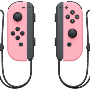 Paire de manettes Joy-Con rose pastel