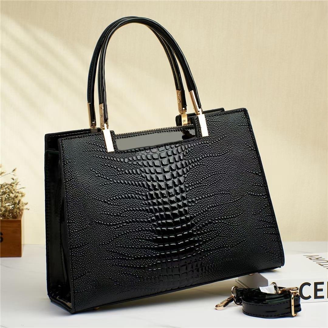Sac à main ‘Heliconia’ -3SM01- Noir
