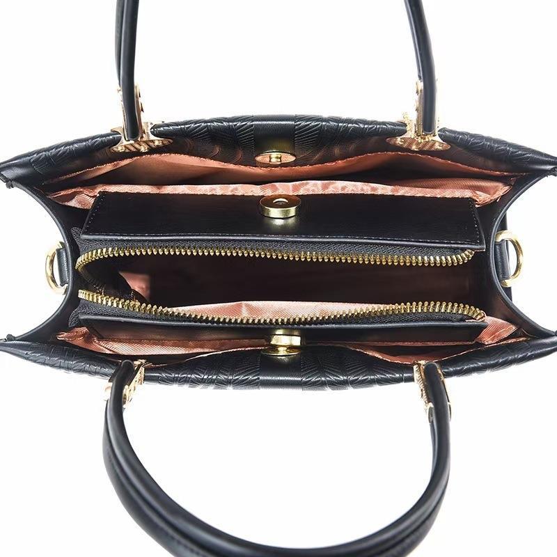 Sac à main ‘Heliconia’ -3SM01- Noir