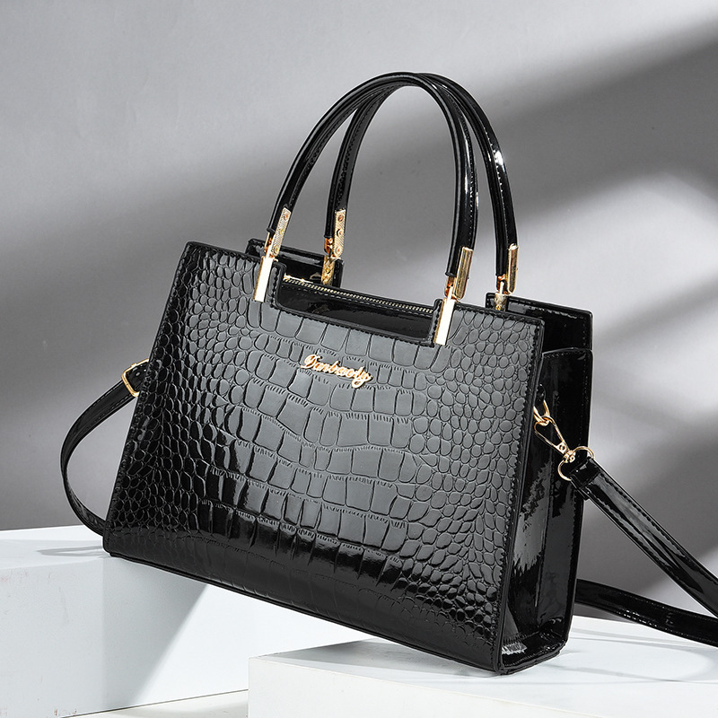 Sac à main ‘Passiflora’ -3SM02- Noir