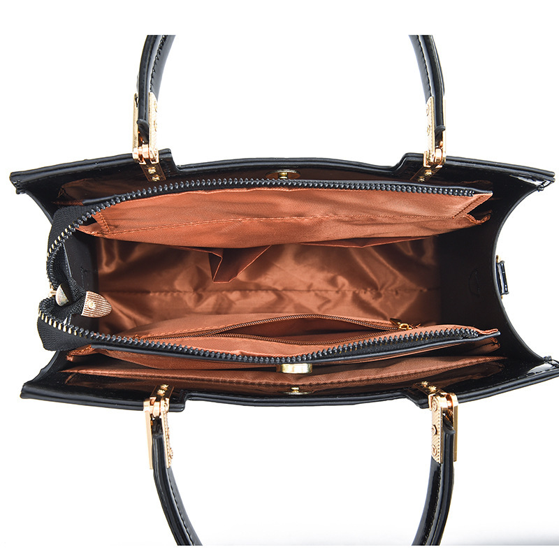 Sac à main ‘Passiflora’ -3SM02- Noir