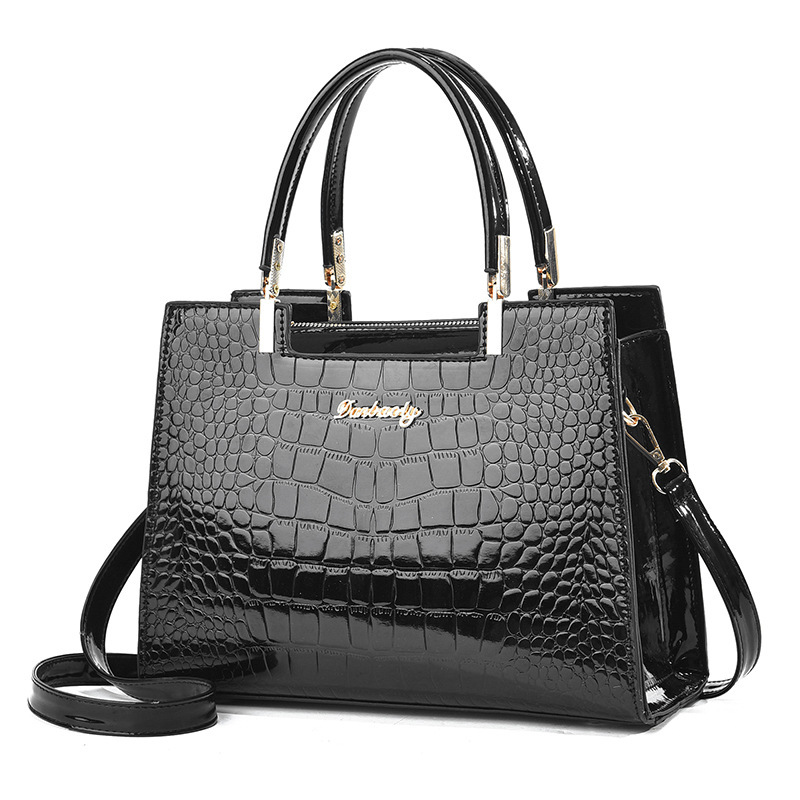 Sac à main 'Passiflora' -3SM02- Noir