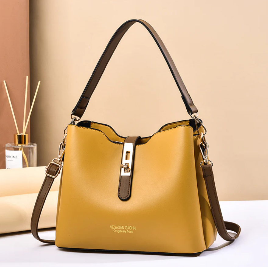 Sac à main ‘Salvia’ -3SM04- Jaune