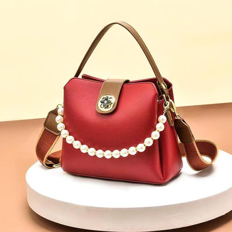 Sac à main ‘Iris’ -3SM08- Rouge