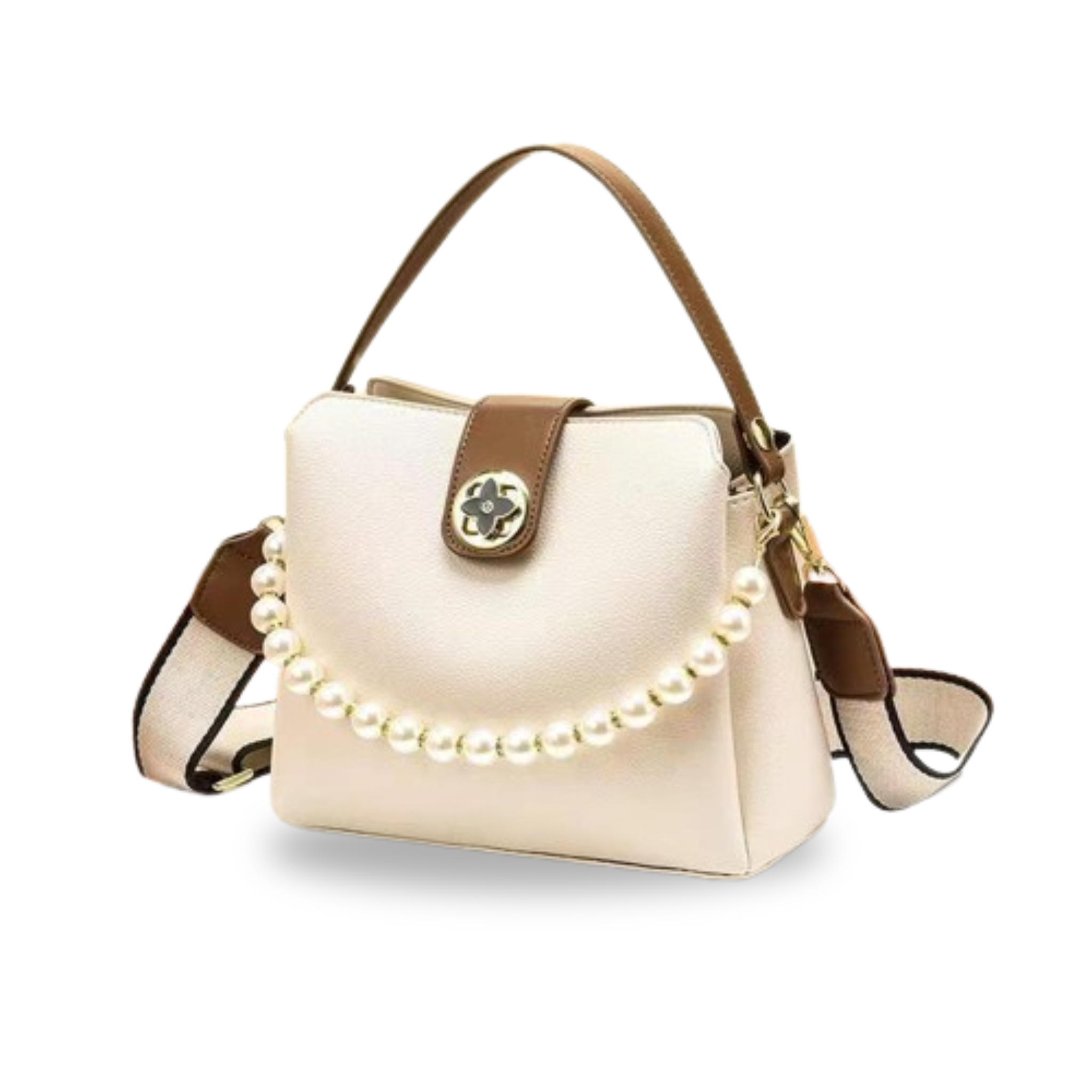 Sac à main 'Iris' -3SM08- Créme