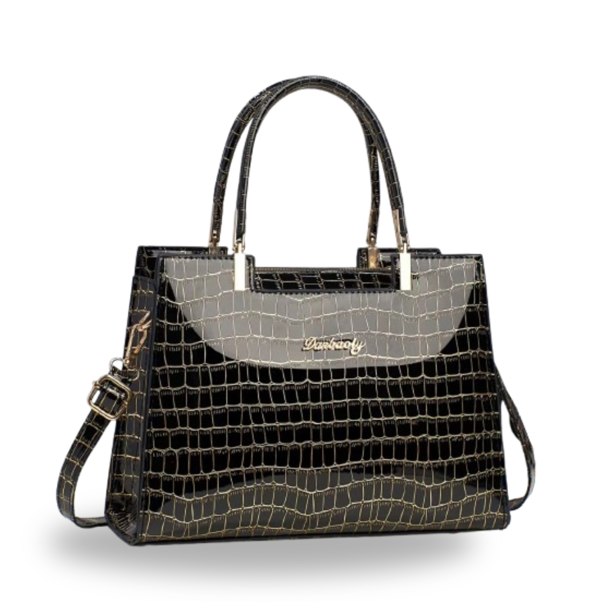 Sac à main 'Lotus' -3SM19- Noir