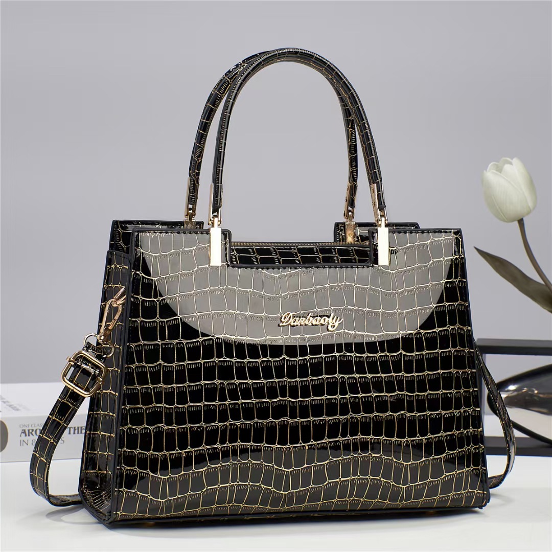 Sac à main ‘Lotus’ -3SM19- Noir