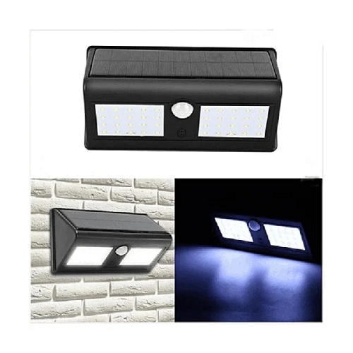 Lampe Solaire Murale 40 LED avec Détecteur De Mouvement