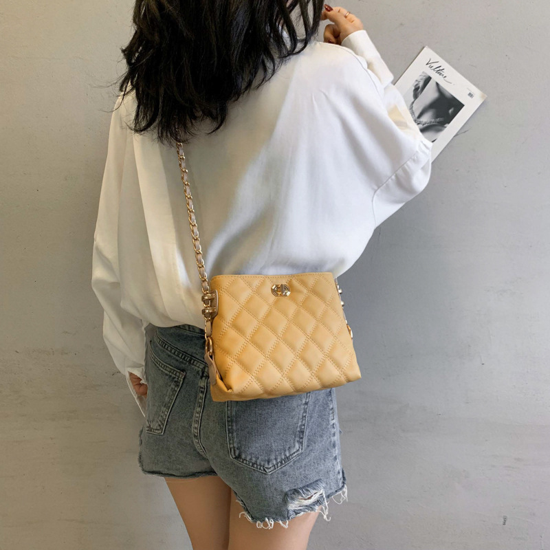 Sac à main ‘Chaine’ -SM013- Jaune