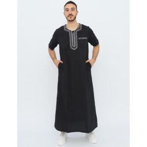 Horka' pour prière -Djebba homme -Noir