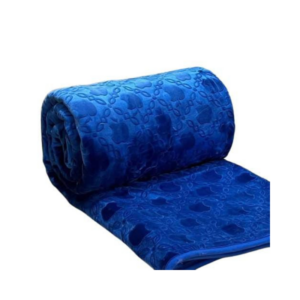 CASA NOVA – Couverture perla kids 220×160 cm motif pomme – Bleu Marine