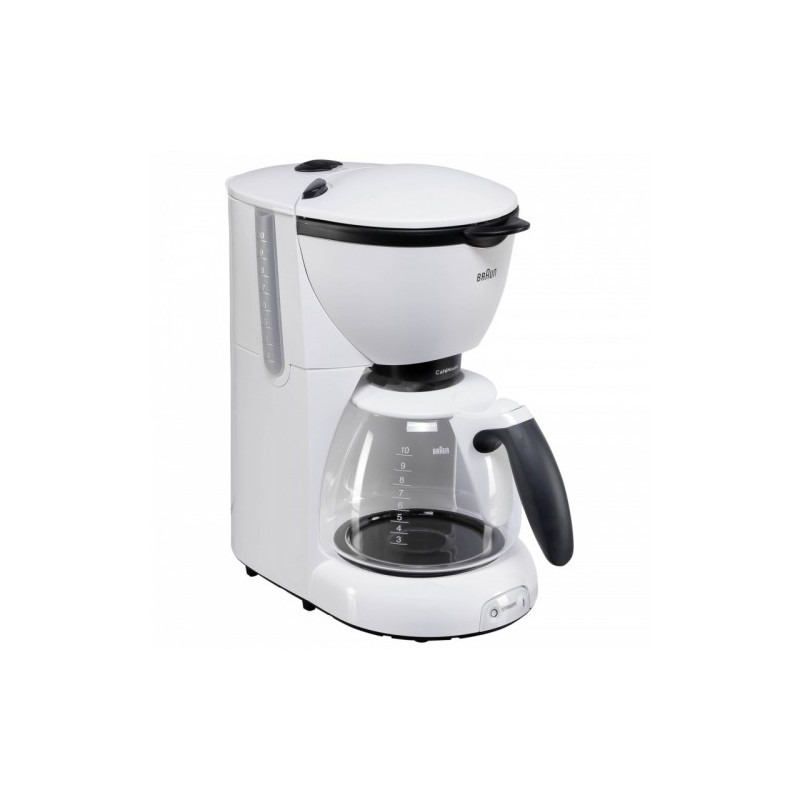 Cafetière BRAUN KF5201 - 1100W - Blanc