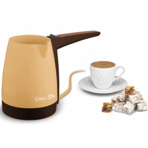Cafetière Turque - kiwi - 1000W - Beige