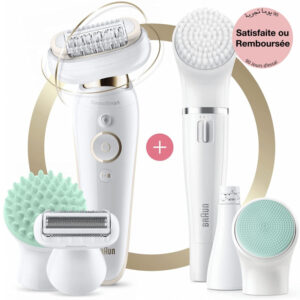 Épilateur BRAUN SERIE 9 3D SES9300 - Blanc