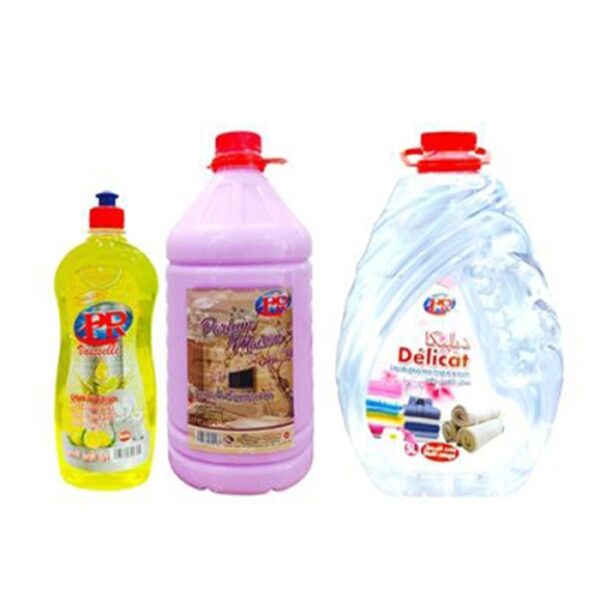 Pack de 3 Produits Dèlicat 5 litres + liquide vaisselle 650 ml + parfum maison 5 litres