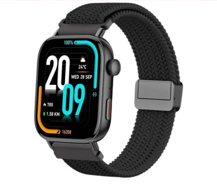 Montre Connectée Colmi C8 Max Tissu - Noir