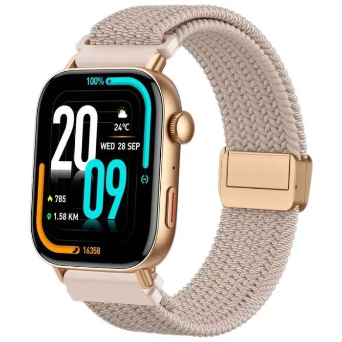 Montre Connectée Colmi C8 Max Tissu - Gold