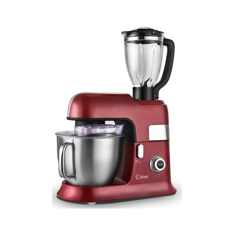 Robot Petrin Multifonction - Kiwi - KMX3637 - 1300W - Rouge