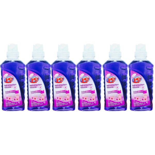 Lot de 6 Sol et Surface 1 Litre x 6 - Fleurs de Chine