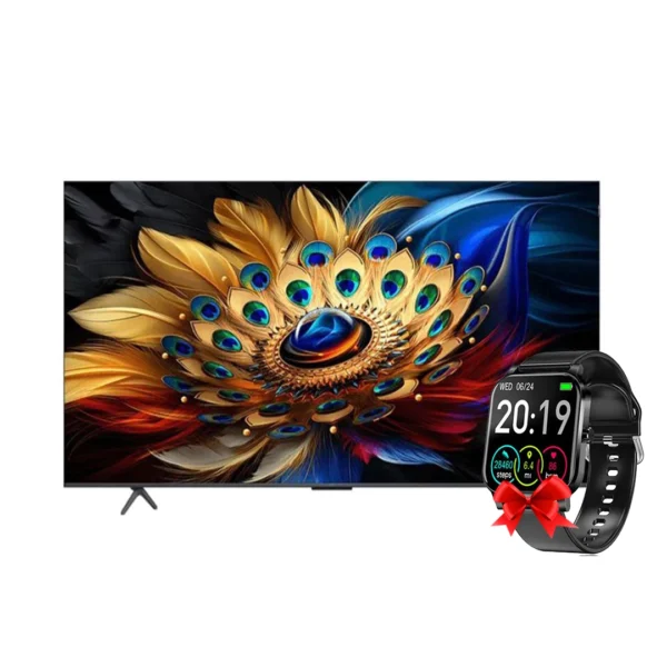 Tv TCL 55'' Smart Google C655 QLED UHD + MONTRE CONNECTÉE