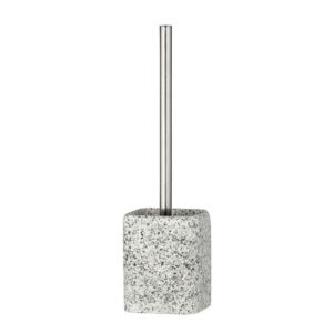 Brosse WC-Terrazzo - Polyrésine-Blanc