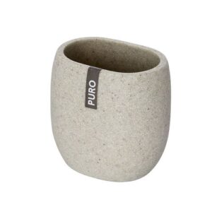 Porte-brosse à dents Gobelet Puro-Plastique - Polyrésine