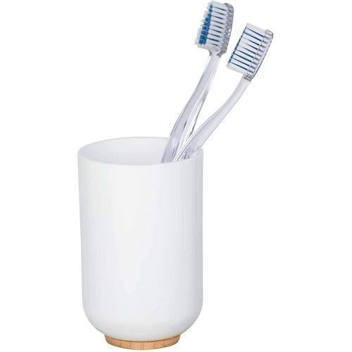 Porte-brosse à dents Gobelet Posa- Blanc-Plastique
