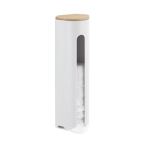 Distributeur de coton-Disques-Laresa-Blanc-Polystyrène