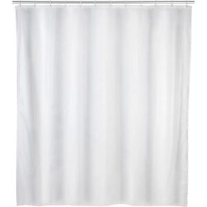 Rideau de douche-Imperméable à l'eau- 120x200-Blanc-PEVA