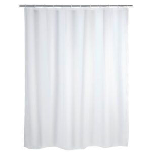 Rideau de douche WENKO 180x200-Blanc-PEVA