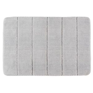 Tapis de bain - Steps 60 x 90 cm - Gris clair WENKO