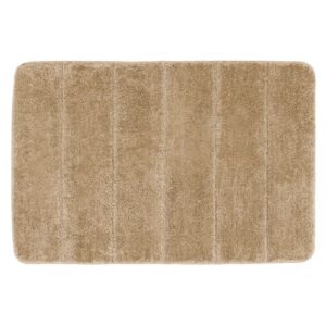 Tapis de bain - Steps - Antidérapant - Polyester - 60 x 90 cm - Beige