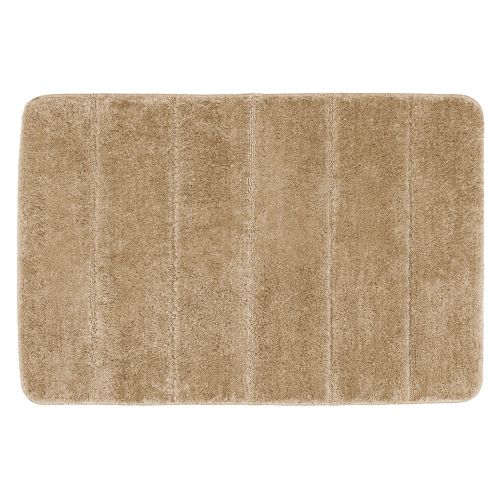 Tapis de bain - Steps - Antidérapant - Polyester - 60 x 90 cm - Beige